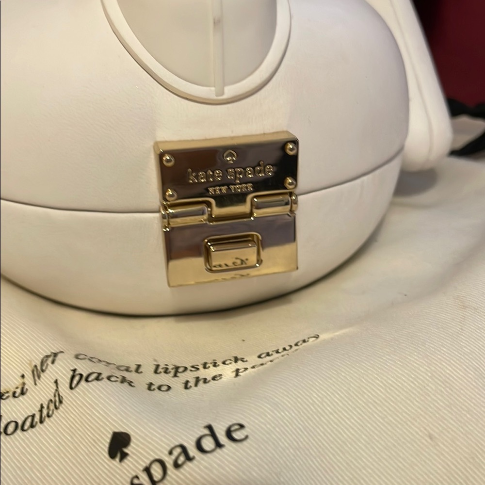 Kate Spade White Swan Bag - Picture 9 of 11